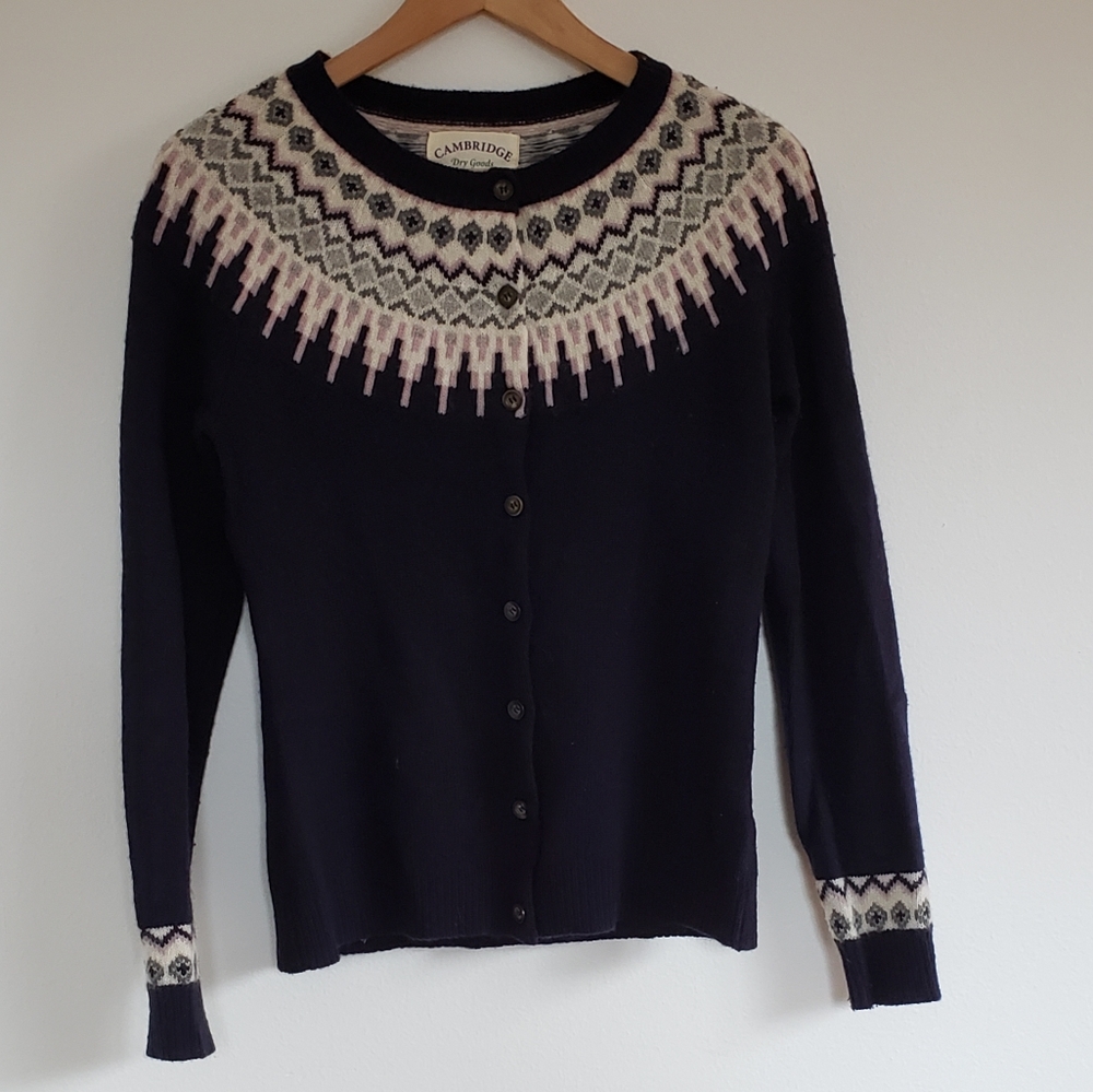 Cambridge Dry Goods Wool Blend Cardigan